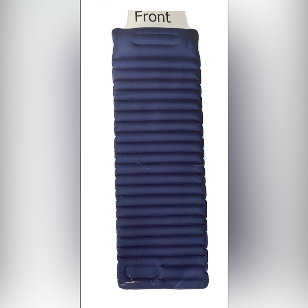 Camping Sleeping Pad Inflatable Mat With Pillow for Backpacking Traveling Hiking
